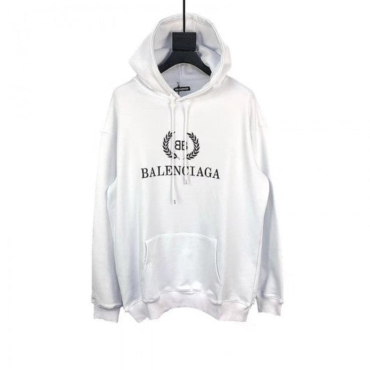 Balenciaga BB Balenciaga printed hoodies White