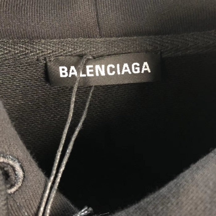 Balenciaga BB Balenciaga printed hoodies White