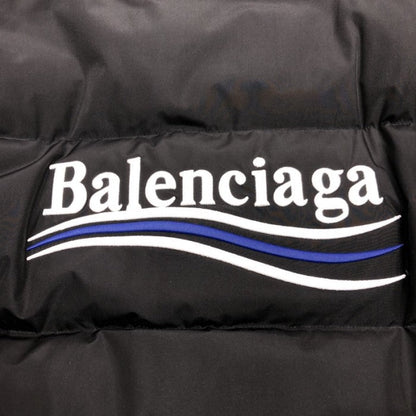 Balenciaga Political Campaign Coat Jacket Black