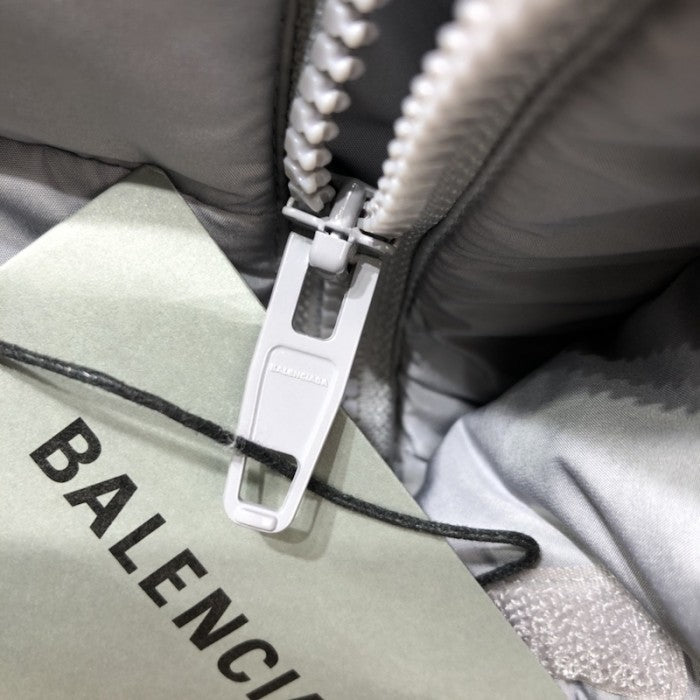 Balenciaga Political Campaign Coat Jacket Grey