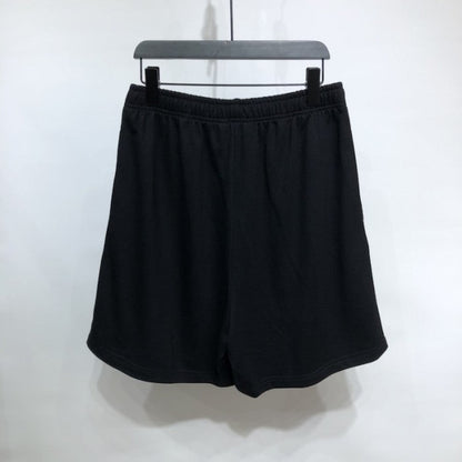 Balenciaga Men's Political Campaign Sweat Shorts in Black