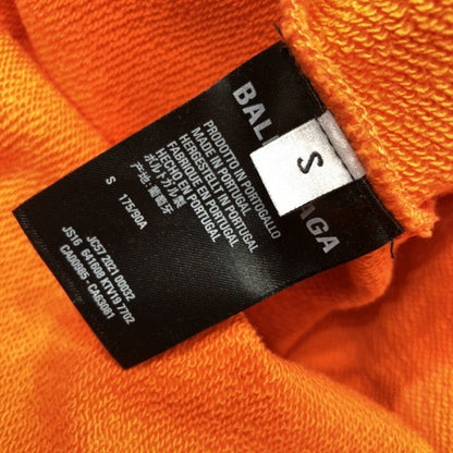 Balenciaga Men's Political Campaign Sweat Shorts in Orange