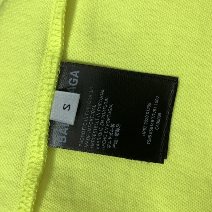 Balenciaga Regular Political Campaign T-shirt in green jersey