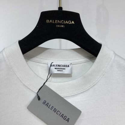 Balenciaga Regular Political Campaign T-shirt in white jersey