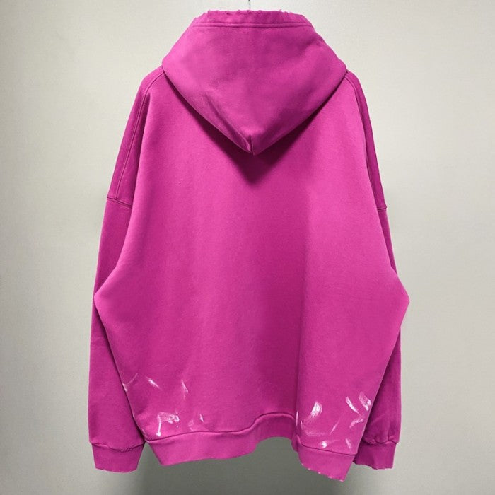 Balenciaga 90/10 Hoodie Wide Fit in Fuchsia