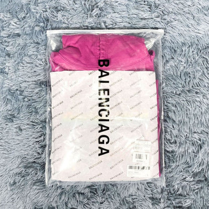 Balenciaga 90/10 Hoodie Wide Fit in Fuchsia