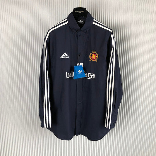 Balenciaga x Adidas Manchester United Shirt Blue