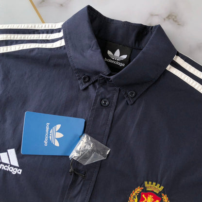 Balenciaga x Adidas Manchester United Shirt Blue