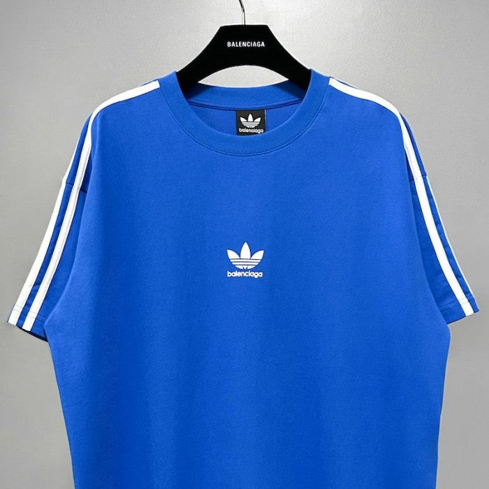 Balenciaga / Adidas T-shirt Oversized in Blue