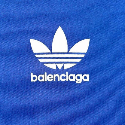 Balenciaga / Adidas T-shirt Oversized in Blue