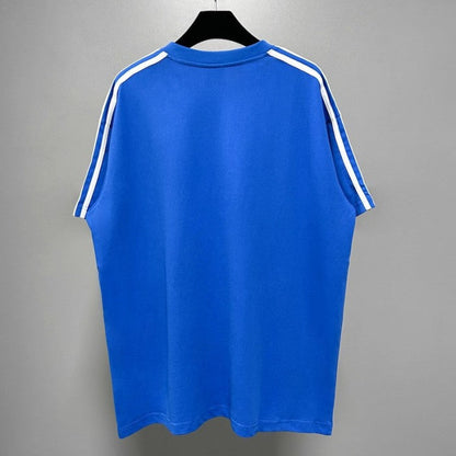 Balenciaga / Adidas T-shirt Oversized in Blue