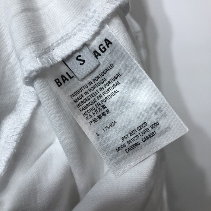 Balenciaga Caps Destroyed Hoodies White