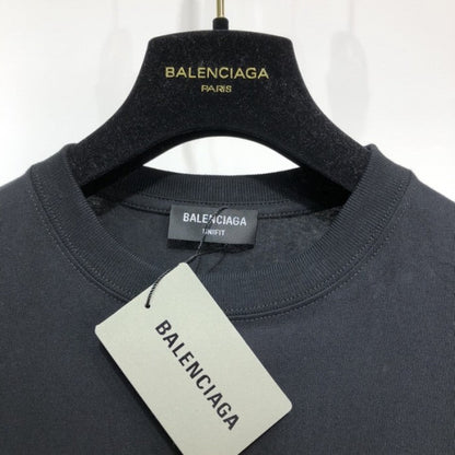 Balenciaga Drip Peace Large Fit T-shirt Black