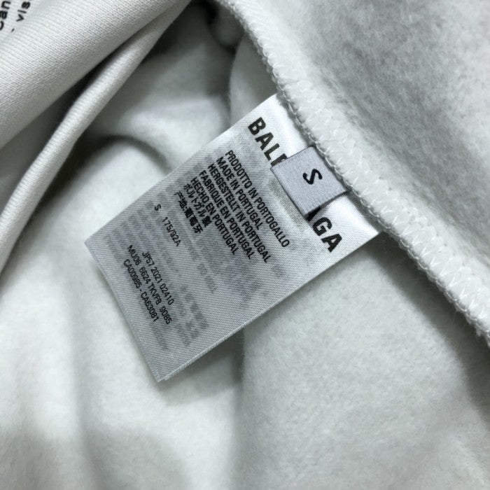 Balenciaga Dry Cleaning Hooded T-shirt in White