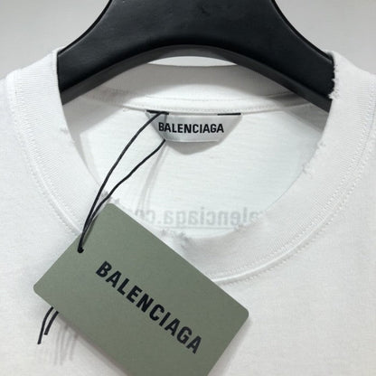 Balenciaga I Love U Medium Fit T shirt White