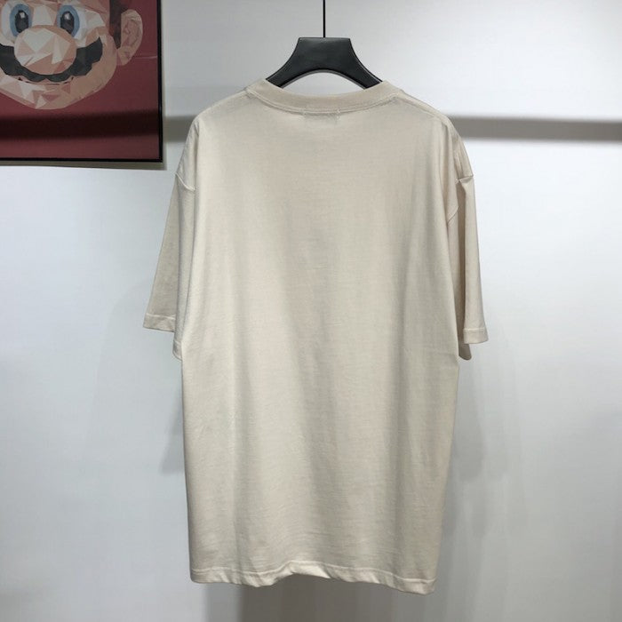 Balenciaga Lion S Laurel Large Fit T-shirt Grey