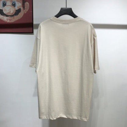 Balenciaga Lion S Laurel Large Fit T-shirt Grey