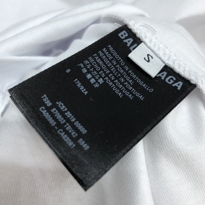 Balenciaga Lion S Laurel Large Fit T-shirt White