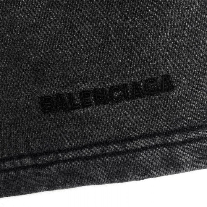 Balenciaga Logo Medium Fit Short Black