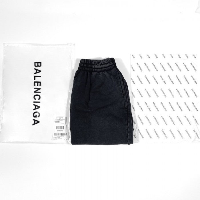 Balenciaga Logo Medium Fit Short Black