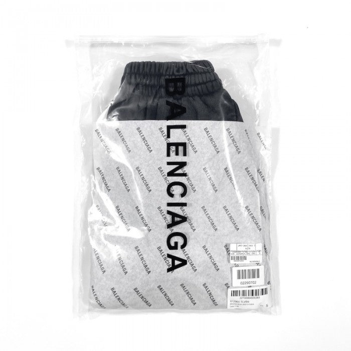 Balenciaga Logo Medium Fit Short Black