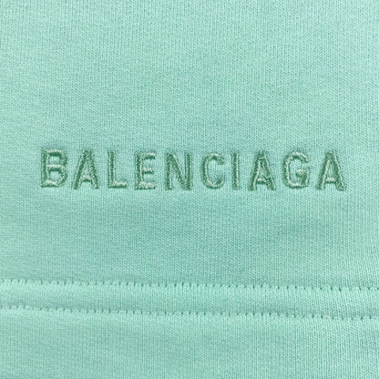 Balenciaga Logo Medium Fit Short Green