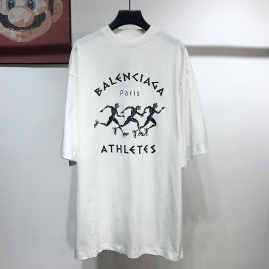 Balenciaga Marathon XL T shirt White