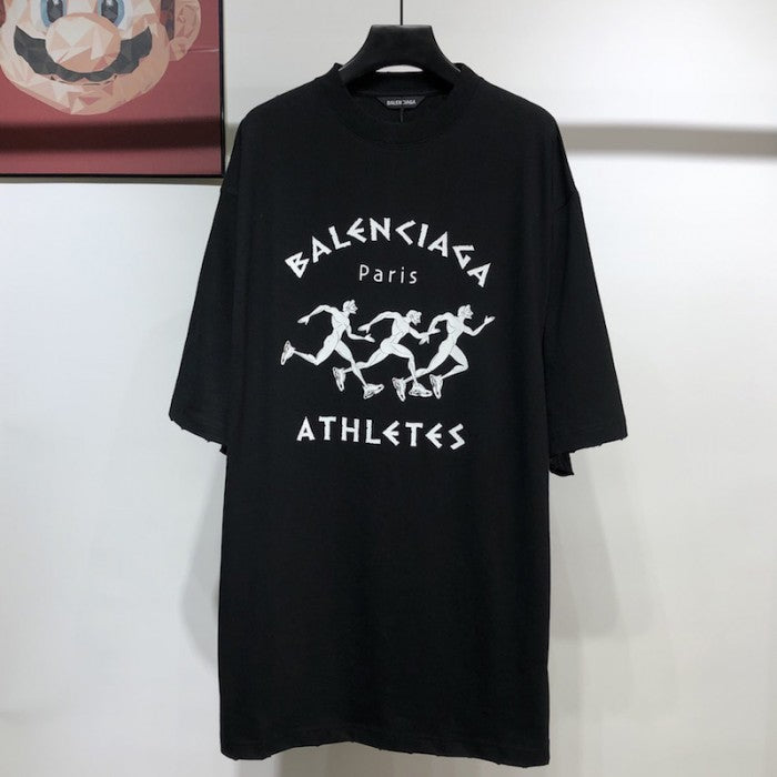 Balenciaga Marathon XL T shirt Black