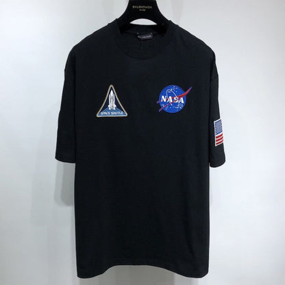 Balenciaga x Nasa Oversize T shirt Black