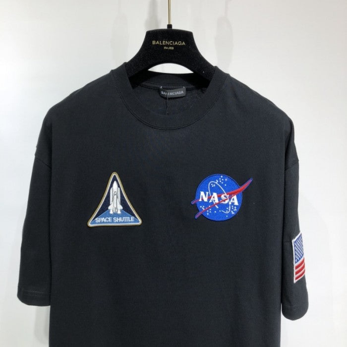 Balenciaga x Nasa Oversize T shirt Black