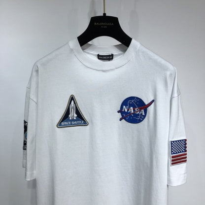 Balenciaga x Nasa Oversize T shirt White