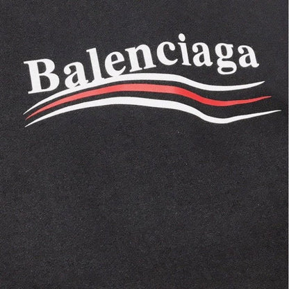 Balenciaga Print Hoodies Black