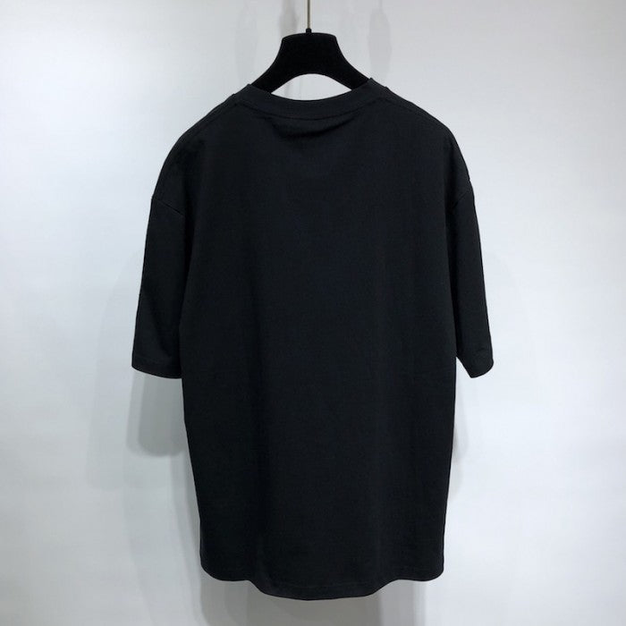 Balenciaga Real Balenciaga Medium Fit T shirt Black