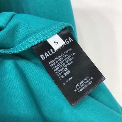 Balenciaga Real Balenciaga Medium Fit T shirt Blue