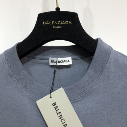 Balenciaga Real Balenciaga Medium Fit T shirt Grey