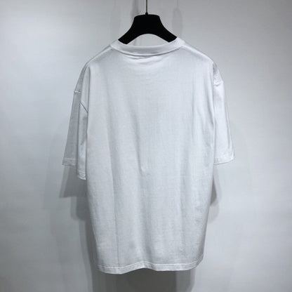 Balenciaga Real Balenciaga Medium Fit T shirt White