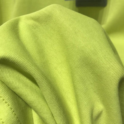 Balenciaga Oversized Small Logo T-shirt Yellow