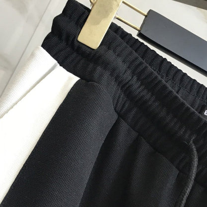 Balenciaga Stripe Tracksuit Pants Black