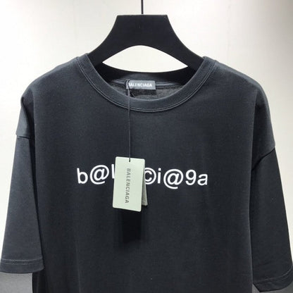 Balenciaga Symbolic Large Fit T-shirt Black