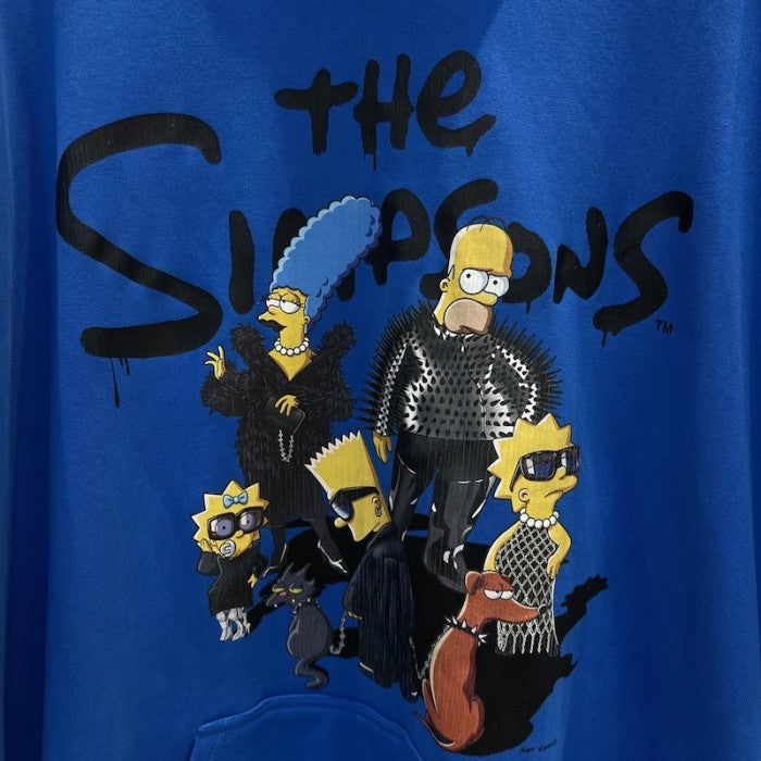 Balenciaga The Simpsons Tm & آ© 20th Television Hoodie Wide Fit in Blue