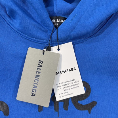 Balenciaga The Simpsons Tm & آ© 20th Television Hoodie Wide Fit in Blue