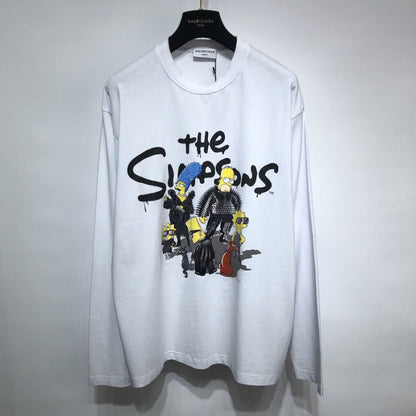 Balenciaga The Simpsons Tm & آ© 20th Television Sweatershirt Wide Fit in white