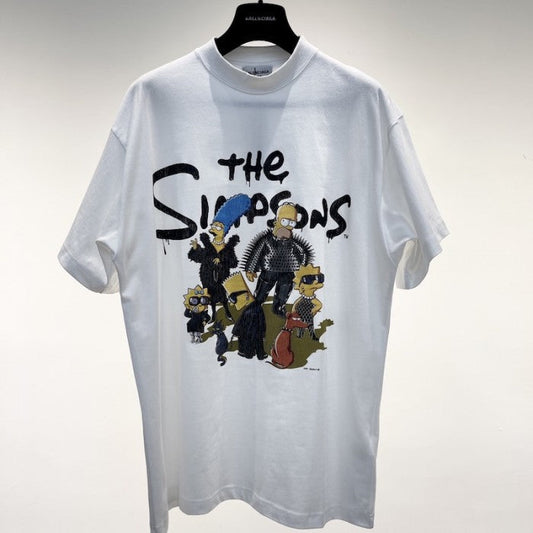 Balenciaga The Simpsons Tm & آ© 20th Television T-shirt Oversized in White