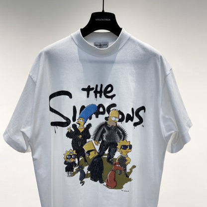 Balenciaga The Simpsons Tm & آ© 20th Television T-shirt Oversized in White