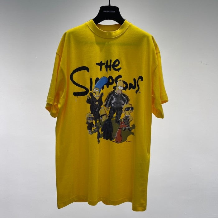 Balenciaga The Simpsons Tm & آ© 20th Television T-shirt Oversized in Yellow