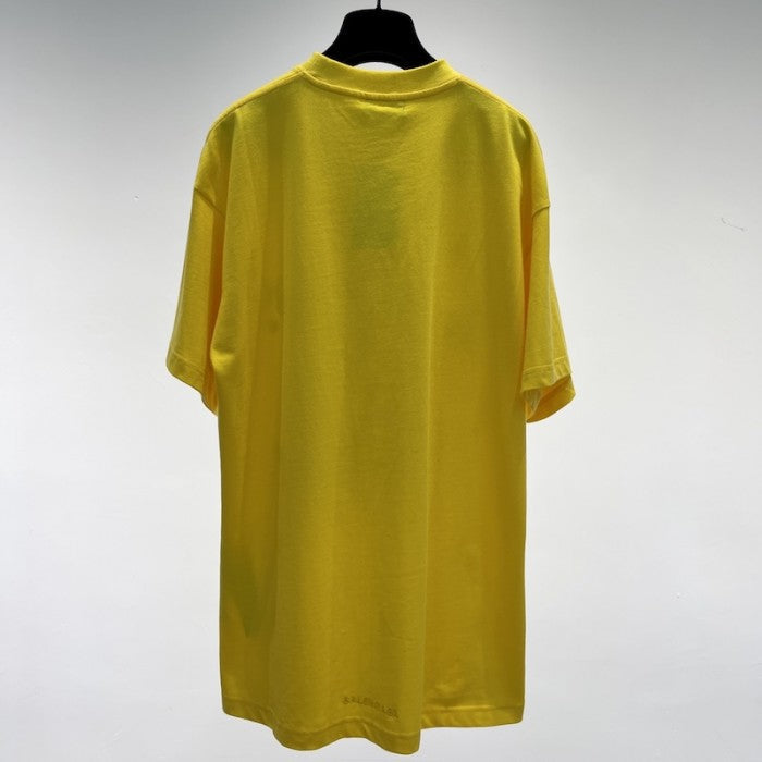 Balenciaga The Simpsons Tm & آ© 20th Television T-shirt Oversized in Yellow