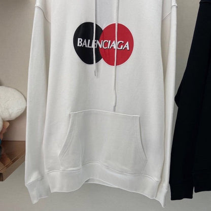 Balenciaga Uniform Large Fit Hoodies White