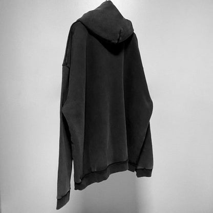 Balenciaga XXXL Hoodie Large Fit in black