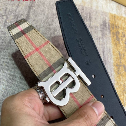 Burberry Reversible Monogram Motif Vintage Check Belt