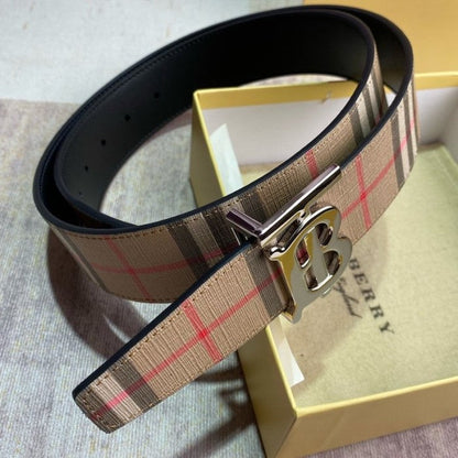 Burberry Reversible Monogram Motif Vintage Check Belt